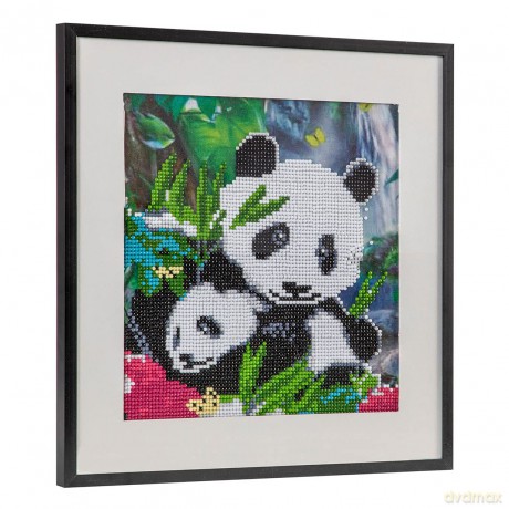Malowanie diamentami 30x30cm Panda
