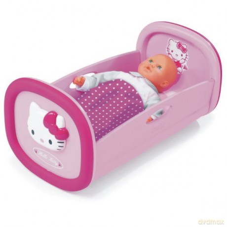 Smoby Kołyska Dla Lalki Hello Kitty [ZABAWKA]