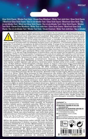 NASZYJNIK ŚWIECĄCY GLOW STICK 10 cm 4 SZTUKI