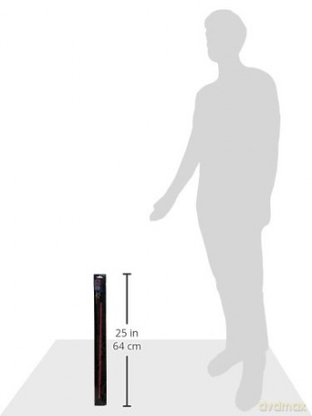 Naszyjnik świecący różowy plastik 56 cm