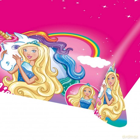 Obrus papierowy Barbie