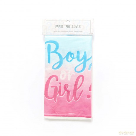 Obrus papierowy Boy or girl