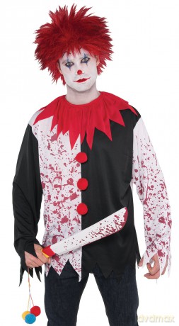 Peruka straszny CLOWN