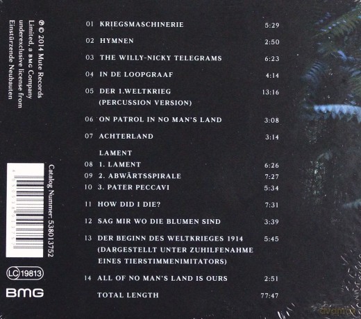 Einsturzende Neubauten: Lament [CD]