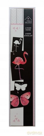 Plakat do wyklejania 2szt Flaming,Motyl