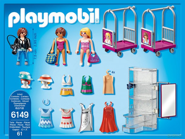 PLAYMOBIL 6149 CITY LIFE Pokaz ModyzSesją Zdjęciową