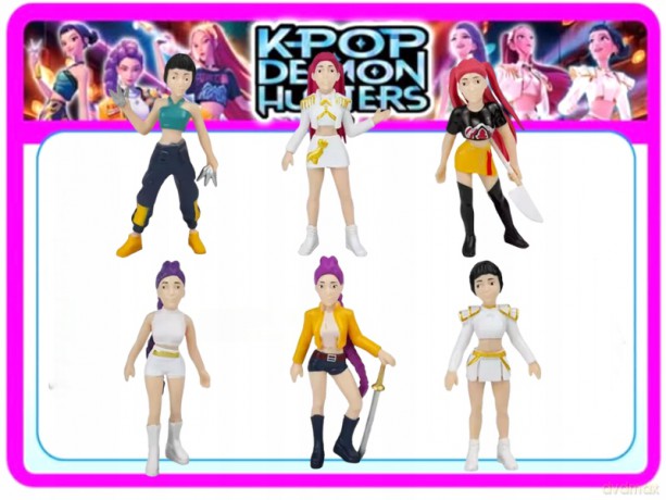Pop Demon Zestaw 6 Figurek W Kartoniku