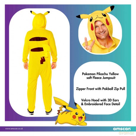 Prom Strój POKEMON dla dorosłych M/L