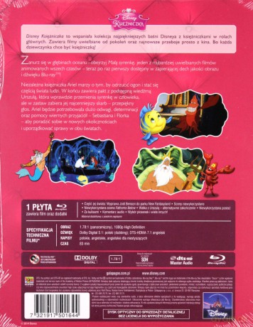 Mała Syrenka (Disney) (Księżniczka) [Blu-Ray]