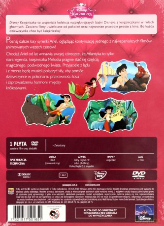 Mała Syrenka 2: Powrót do morza (Disney) (Księżniczka) [DVD]