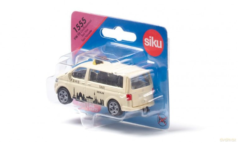 S1555 _Siku MAGENTA_ - VW T5 TaxiVan