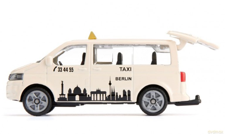 S1555 _Siku MAGENTA_ - VW T5 TaxiVan