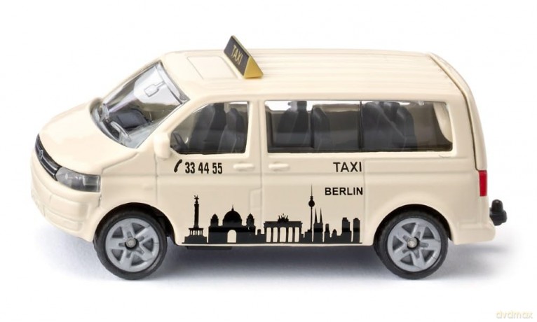 S1555 _Siku MAGENTA_ - VW T5 TaxiVan