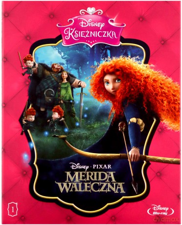 Merida Waleczna (Disney) (Księżniczka) [Blu-Ray]