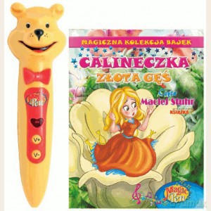 Magiczna Kolekcja Bajek + Magic Pen 06: Calineczka, Złota gęś [KSIĄŻKA]+[CD]
