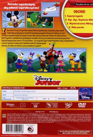 Klub Przyjaciół Myszki Miki: Superprzygoda [DVD]