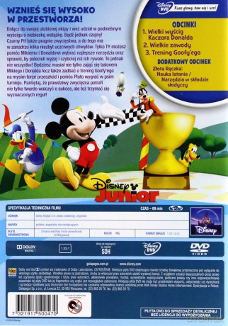 Klub Przyjaciół Myszki Miki: Wielki wyścig balonów (Disney Junior) [DVD]
