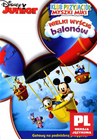 Klub Przyjaciół Myszki Miki: Wielki wyścig balonów (Disney Junior) [DVD]