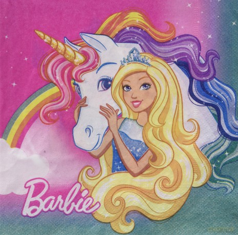 Serwetnik Barbie Dreamtopia 20 st 33 x 33cm