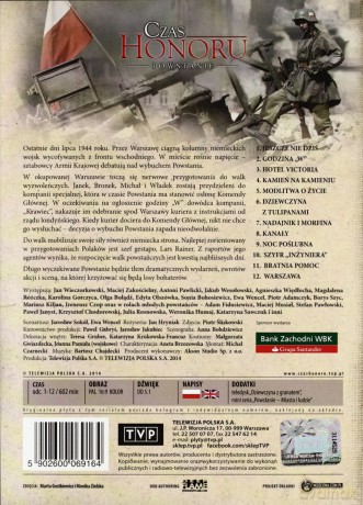 Czas Honoru sezon 7: Powstanie [4DVD]