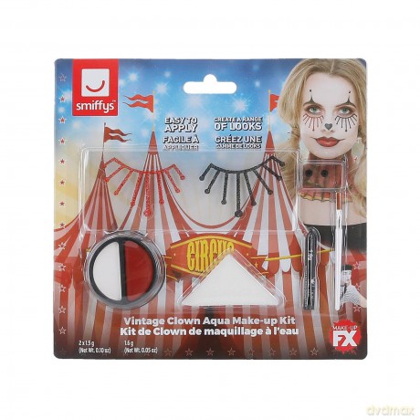 SMIFFY Farbki do twarzy Vintage clown