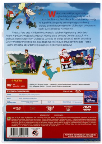 Fineasz i Ferb: Dziobakowe święta [DVD]