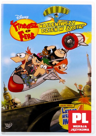 Fineasz i Ferb: Najleniwszy dzień w życiu [DVD]