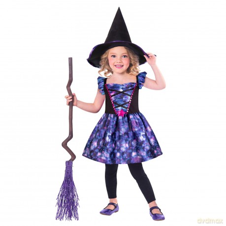 Strój dziecięcy Czarownica Wiedźma Halloween 5-6 lat