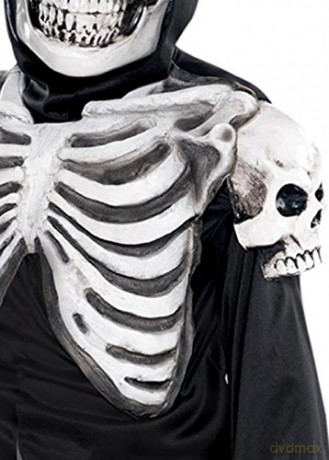 Strój na Halloween Efektowny Szkieletor Grabarz