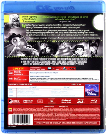 Frankenweenie 3D [Blu-Ray]+[Blu-Ray 3D]