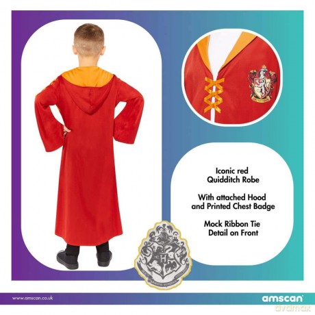 Strój Szata Quidditch Harry Potter Gryffindor
