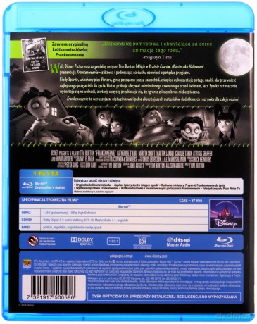 Frankenweenie (Disney) [Blu-Ray]