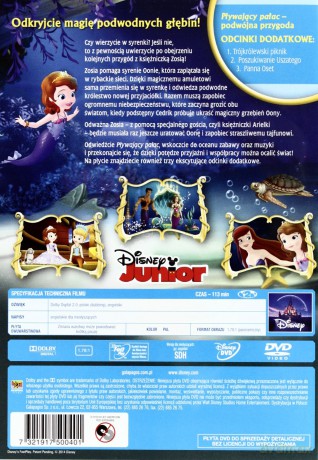 Jej Wysokość Zosia Pływający pałac [DVD]