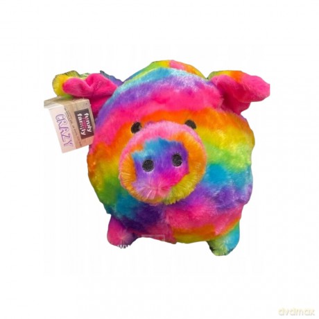 Świnka przytulanka rainbow 34x23x18