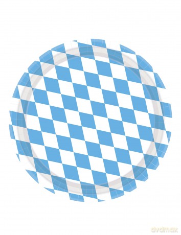 Talerzyki papierowe x 8