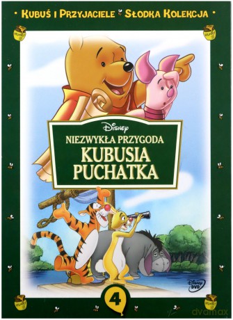 Niezwykła Przygoda Kubusia Puchatka (Kubuś i przyjaciele) (Słodka Kolekcja 04) [DVD] 