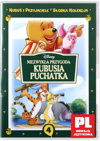 Niezwykła Przygoda Kubusia Puchatka (Kubuś i przyjaciele) (Słodka Kolekcja 04) [DVD] 
