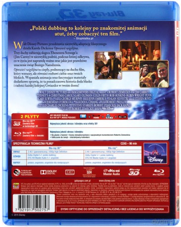 Opowieść wigilijna 3D [Blu-Ray]+[Blu-Ray 3D]