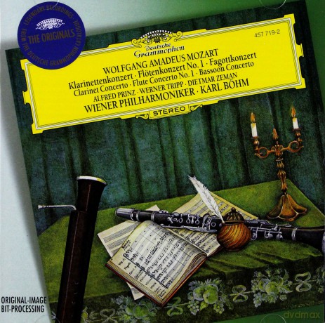 Wolfgang Amadeus Mozart: Wind Concertos [CD]