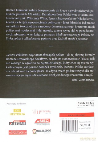Wybór Pism Tom 1 - Roman Dmowski [KSIĄŻKA]