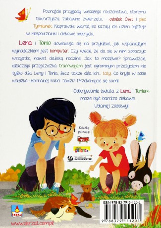 Lena i Tonio czyli świat, gdy ma się kilka lat - Wicher Barbara [KSIĄŻKA]