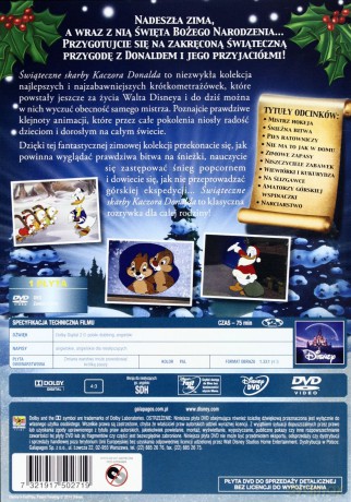 Świąteczne Skarby Kaczora Donalda [DVD]
