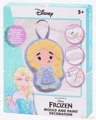 Zawieszka Z Farbami Frozen Gipsowa Zrób Tosam
