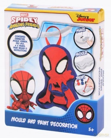 Zawieszka Z Farbami Spidey Gipsowa Zrób To Sam