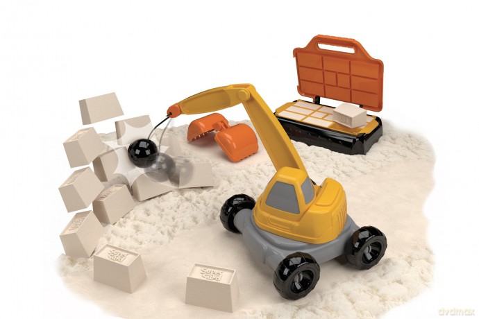 Zestaw piasek kinetyczny w plecaku