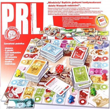 TREFL PRL Planszowa Rozrywka Ludowa [GRA]