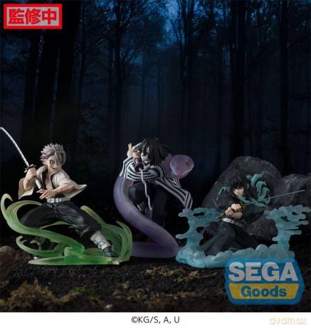 Demon Slayer: Kimetsu no Yaiba Xross Link Anime PVC Statue Muichiro Tokito Hashira Training Arc 11 cm