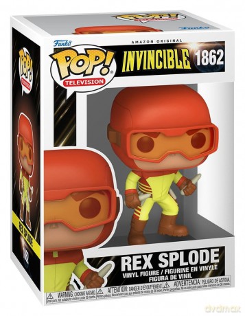 Invincible POP! Vinyl Figures Rex Splode 9 cm