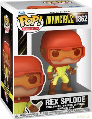 Invincible POP! Vinyl Figures Rex Splode 9 cm