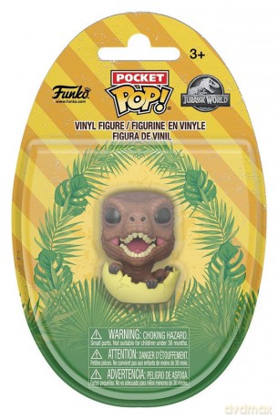 Jurassic World Pocket POP! Egg Vinyl Figures 2 cm Display (16)